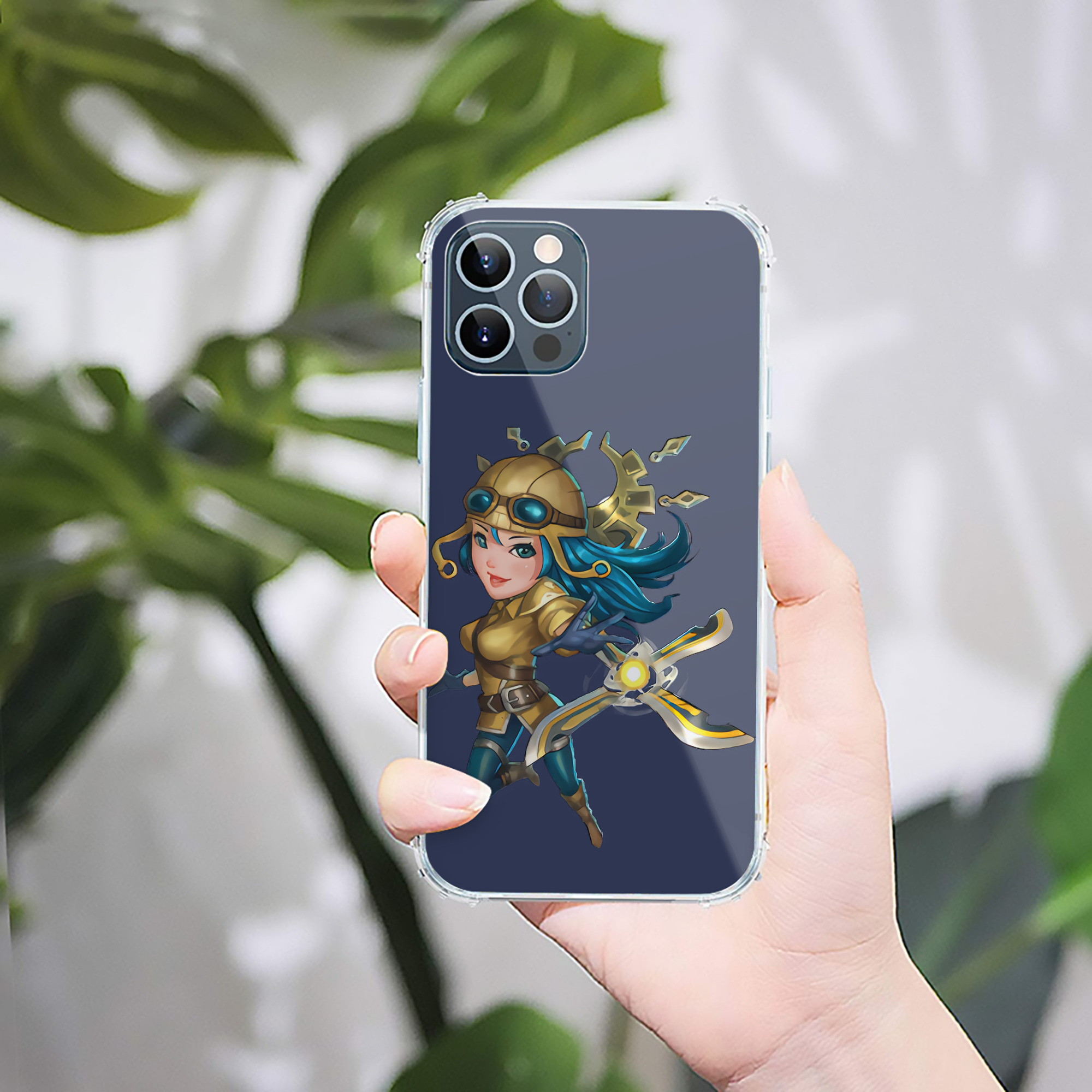 （画像用） リーグ・オブ・レジェンド League of Legends LOL 【iPhone 12シリーズ対応】透明スマホケース（クリアソフトケース）